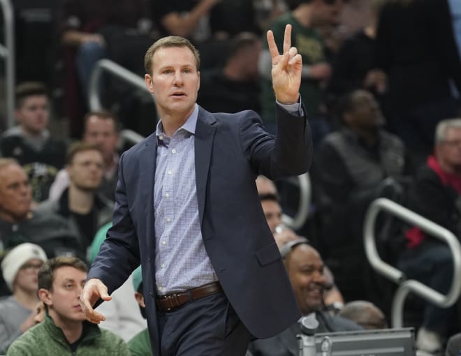 Former Iowa State and Chicago Bulls coach Fred Hoiberg was announced as the new head of Nebraska's basketball program.