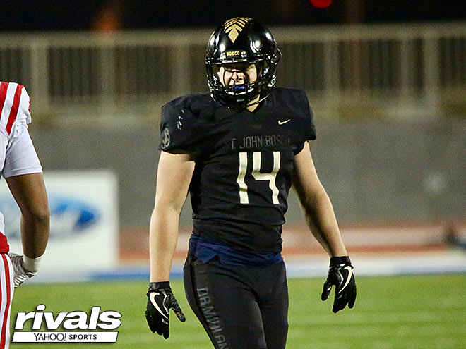 Rivals 3-star DE Cole Aubrey looking for a return visit to the Army West Point campus