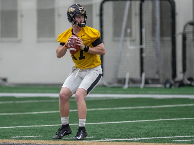 Sophomore Nick Sipe is the only backup quarterback who has taken a snap in his career.