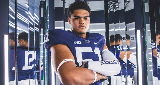 Penn State hosted offensive lineman Drew Shelton for an unofficial visit June 1. 