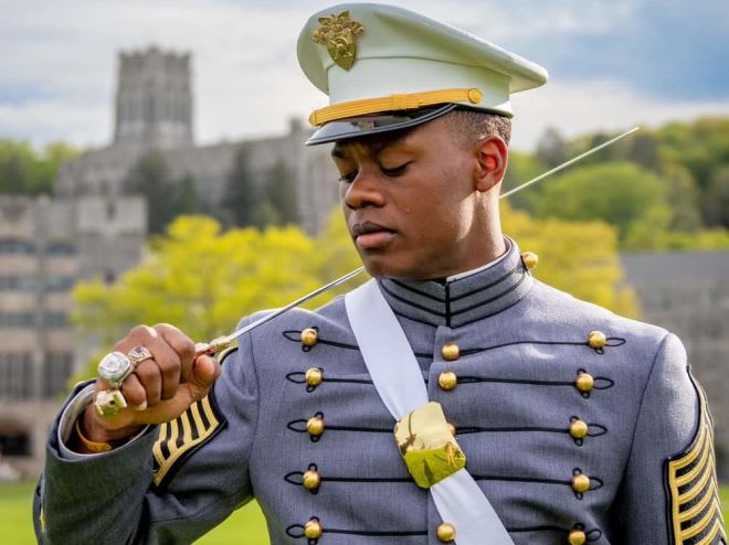Marquel Broughton: Army 2-time football Captain was also selected to command the First Regiment in the Corps of Cadets