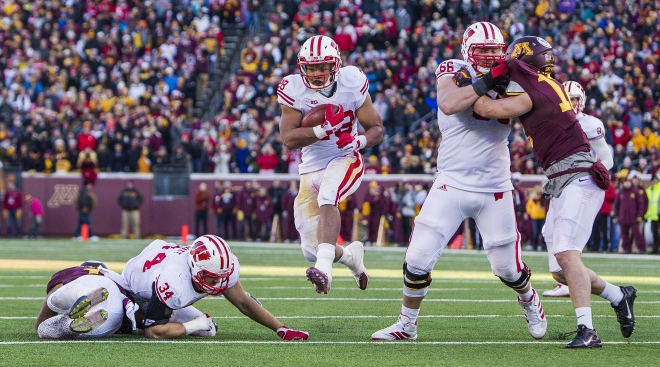 Wisconsin's offensive line found their groove against Minnesota.