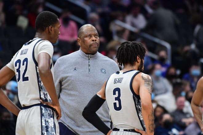 Pat Ewing and the Hoyas are catching some flak from fans. 