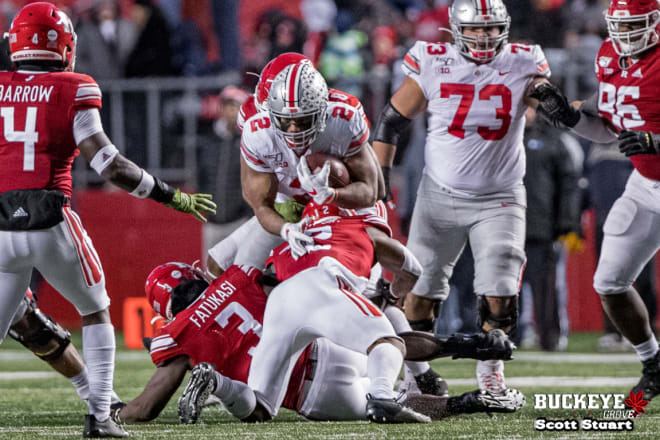 Ohio State's offense moved with ease against Rutgers.