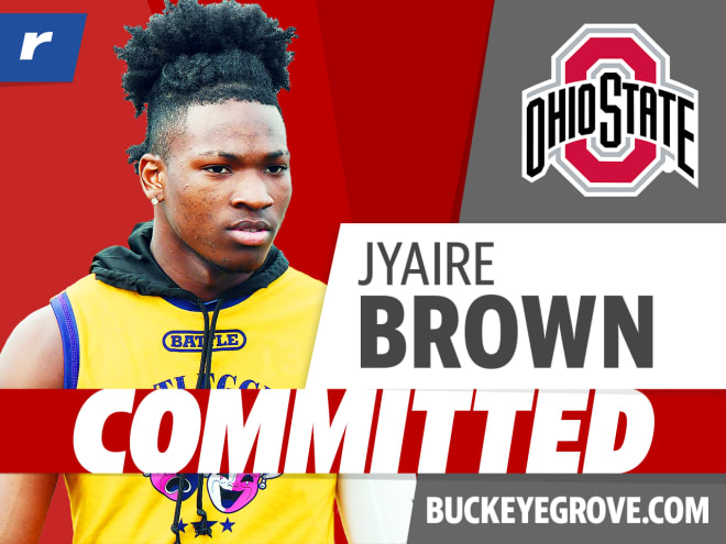 Four-star Louisiana cornerback Jyaire Brown is Ohio State's first commitment in 2022.