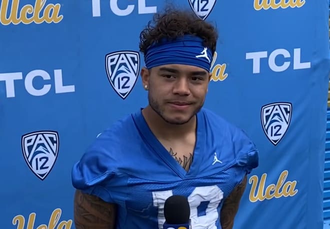 WATCH: UCLA WRs Kazmeir Allen, Logan Loya talk about spring