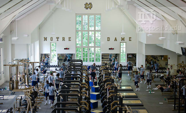 Notre Dame has put a temporary half to winter workouts, per a university source.