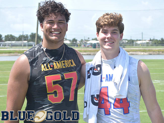 Notre Dame Fighting Irish football commits Ty Chan and Steve Angeli
