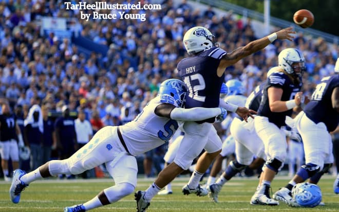 UNC junior defensive tackle Jason Strowbridge is on a mission to get bigger and more refined for the upcoming season.