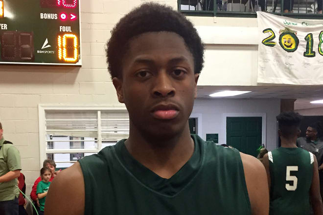 Wilson (N.C.) Greenfield School junior wing Elijah McCadden has earned offers from Wake Forest, Old Dominion and Charlotte.