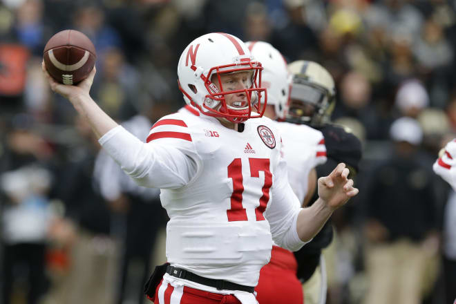 Senior Ryker Fyfe is facing tough challenges from all sides in NU's quarterback competition.