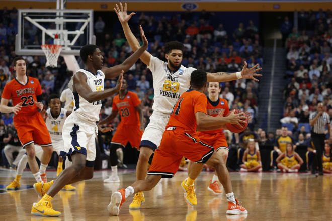 West Virginia did what it needed to do to advance over Bucknell.