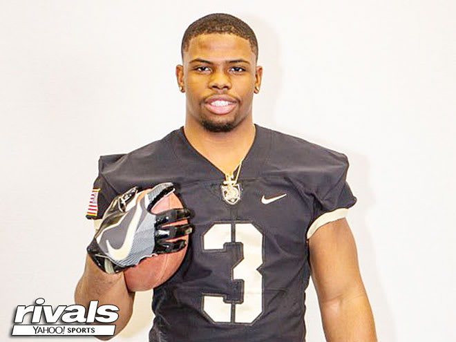 RB Kevin Harris out of Georgia during his Junior Day visit to Army West Point