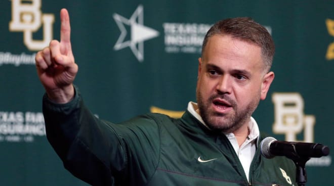 Matt Rhule and Baylor will be at Big 12 media days Tuesday.