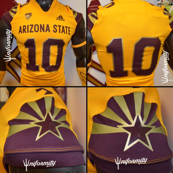 Arizona State Unveils Flashy Las Vegas Bowl Uniforms With 'Sin City' Flair