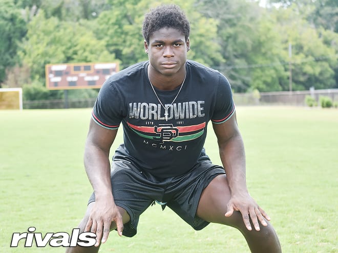 The other 2021 Notre Dame commits played an important role in keeping Rivals250 linebacker Prince Kollie (pictured) in the class.