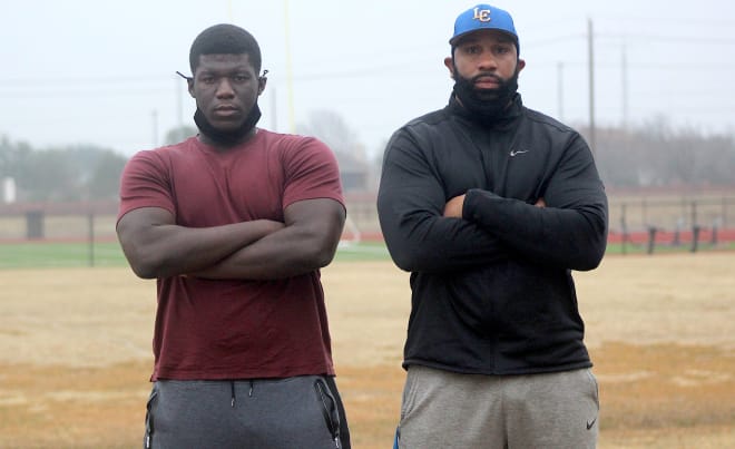 Texas defensive tackle Ike Iwunnah signed with Michigan Wolverines football recruiting, Jim Harbaugh.