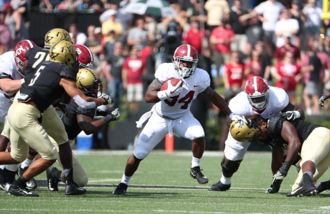 Damien Harris, Alabama Career Highlights