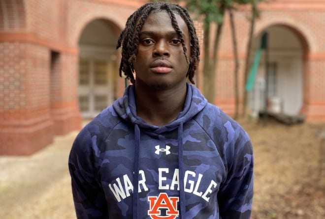 Kensley Faustin took his official visit to Auburn over the weekend.