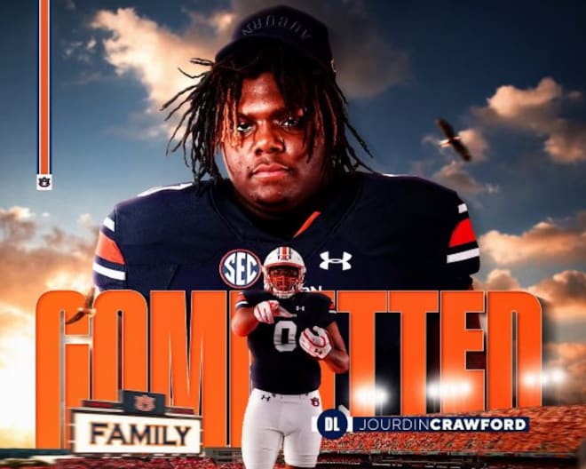 Jourdin Crawford committed to Auburn Monday.