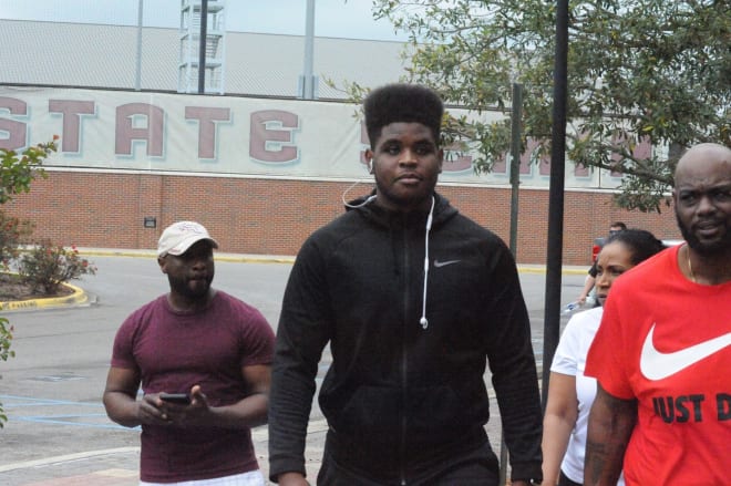 Four-star OT Issiah Walker is quite high on the 'Noles.