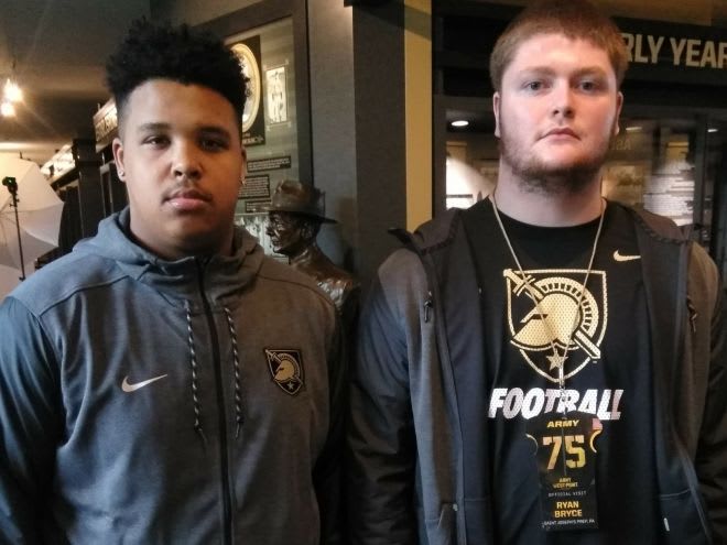 Rivals 2-star defensive tackles and Army commits, Tim Kater and Ryan Byrce