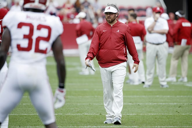 Alabama defensive coordinator Pete Golding. Photo | Getty Images