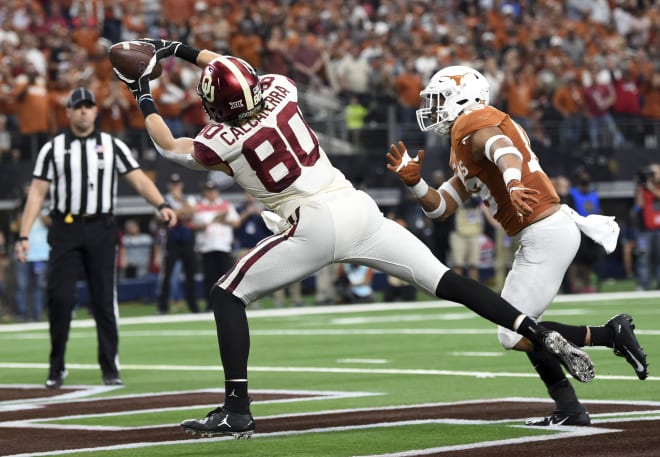 Murray's pass to Grant Calcaterra was a nail in Texas' coffin in the Big 12 Championship