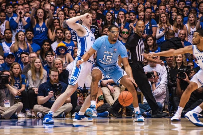 Brooks scored 26 points and grabbed 13 rebounds in a loss at Duke.
