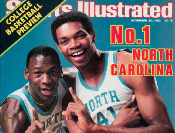 THI looks at the top UNC basketball teams ever, focusing here on the 1984 Tar Heels.