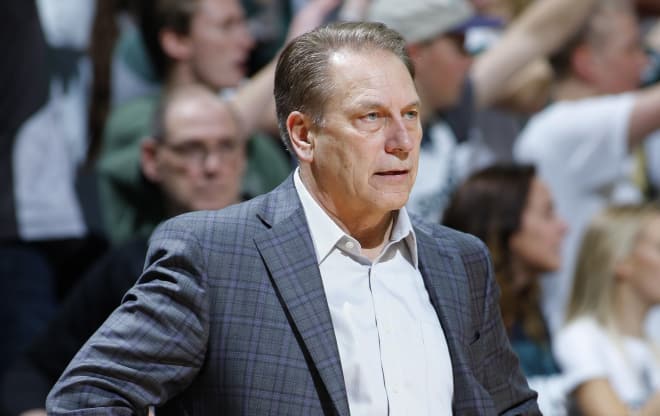 Michigan State head coach Tom Izzo. 