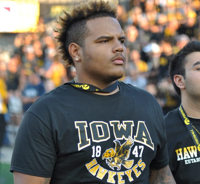 Future Hawkeye Noah Shannon made his official visit to Iowa this past weekend.