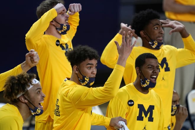 Michigan Wolverines basketball is sitting atop the Big Ten standings.