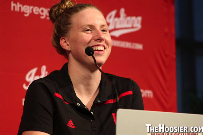 IU swimming & diving star Lilly King.