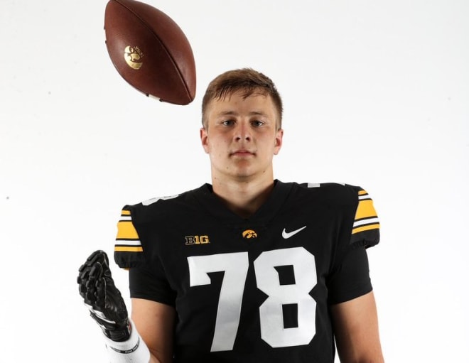 Mason Richman picked the Hawkeyes following his official visit this past weekend. 