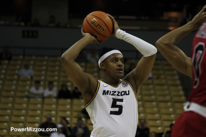 Missouri's Boogie Coleman grabbed 13 rebounds and dished seven assists from the point guard position against Ole Miss.