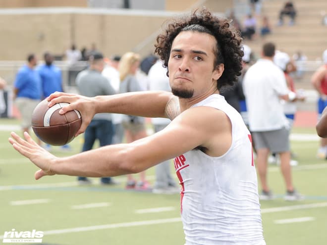 Shae Suiaunoa was one of the standout quarterbacks at the Rivals Camp Series event in Houston last Sunday