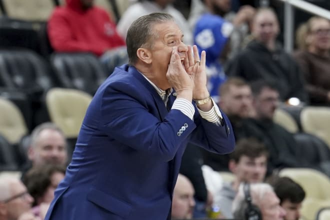 Kentucky coach John Calipari. 