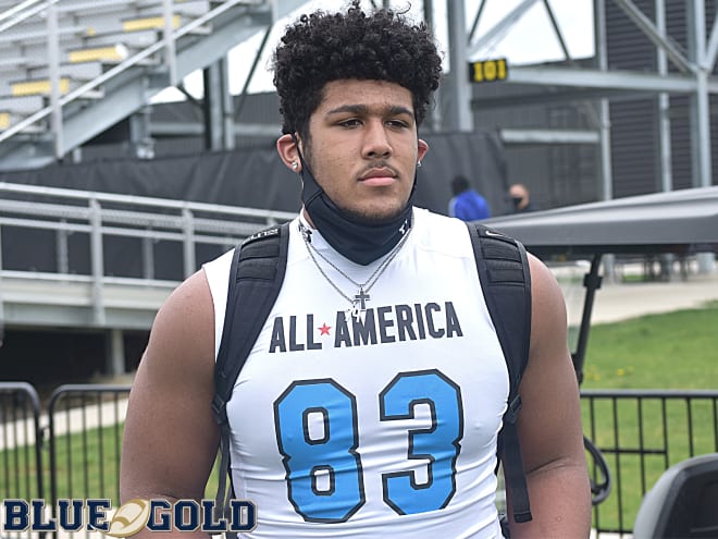 Notre Dame Fighting Irish football recruiting Kadyn Proctor