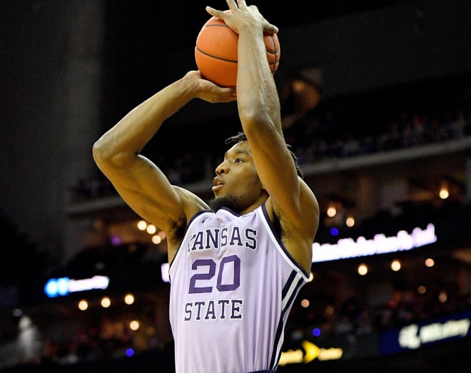 Kansas State senior Xavier Sneed