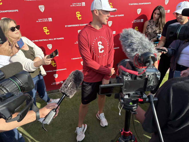 Everything Lincoln Riley Said After USC's Tuesday Practice Of Stanford ...