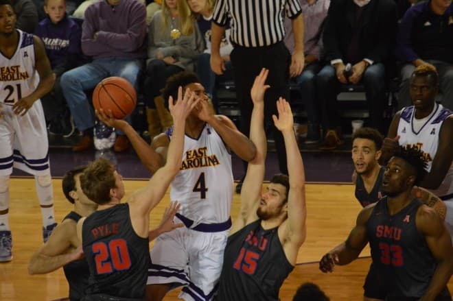 ECU freshman guard Elijah Hughes has decided to transfer out of the Pirate basketball program.