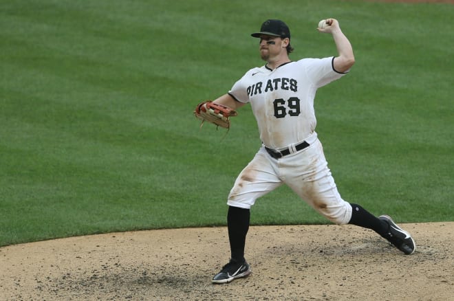 Nogowski even pitched a 1-2-3 inning against the Atlanta Braves.