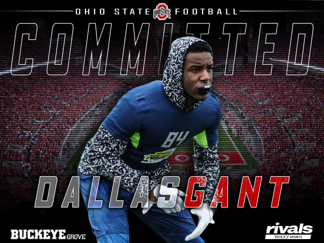 Gant is commitment No. 10 for Ohio State in the 2018 class.