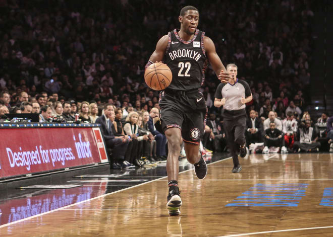 Former Michigan Wolverines basketball player Caris LeVert is now having a successful career in the NBA with the Brooklyn Nets.