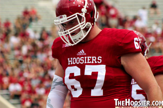 Dan Feeney #66 started at center for the Los Angeles Chargers