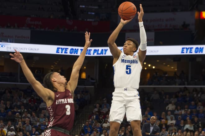 Memphis freshman guard Boogie Ellis, a former Duke signee, is averaging 8.0 points and 1.5 assists per game.