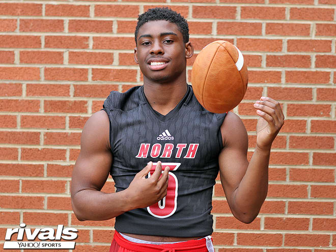 Georgia running back Tyler Goodson makes his official visit to Iowa City this weekend.