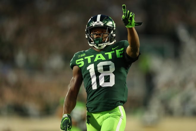 Michigan State football's new neon uniforms: Our best photos