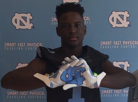 2018 DB/WR Elijah Rodgers, the cousin of former Heel Quinshad Davis, expects a UNC offer pretty soon.